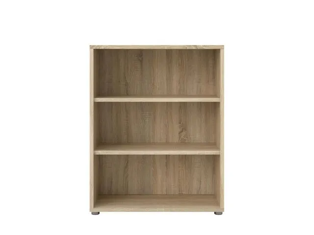 TVILUM Reol PRIMA m/2 hyller eik kolli 1/2