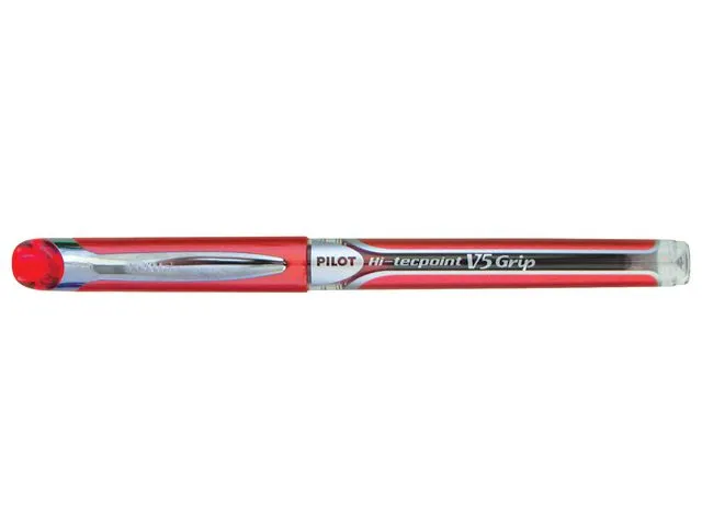 Pilot Rollerpenn PILOT Hi-tecpoint V5 Grip rød