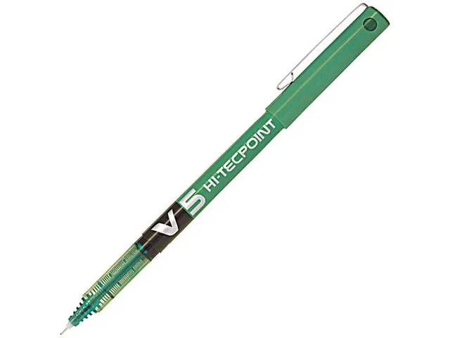 Pilot Rollerpenn PILOT Hi-tecpoint V5 grønn
