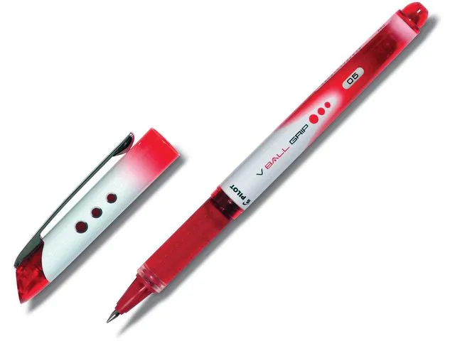 Pilot Rollerpenn PILOT V-Ball 05 Grip rød