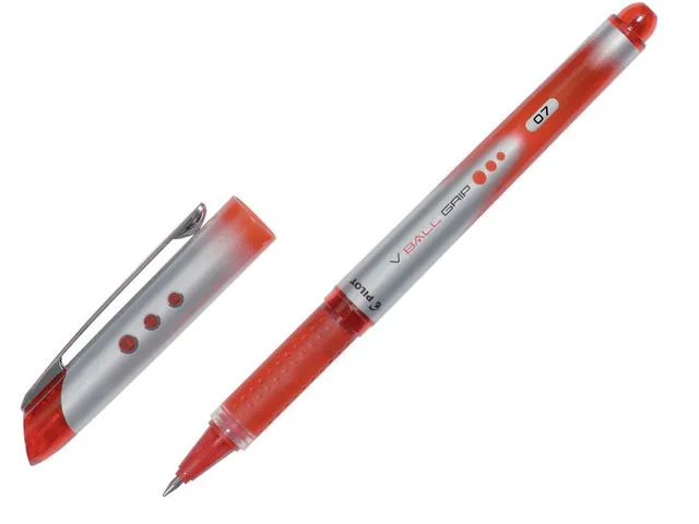 Pilot Rollerpenn PILOT V-Ball 07 Grip rød