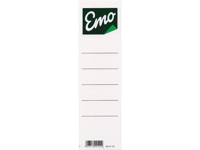 Emo Ryggetikett brevordner
