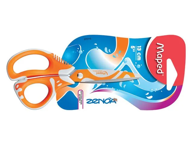 Maped Saks MAPED barn 13cm Zenoa blå