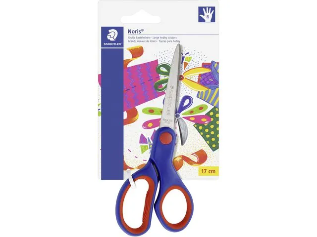 Staedtler Saks STAEDTLER hobby 17cm blå/rød