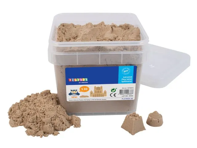 PLAYBOX Sand PLAYBOX kinetisk natur 5kg