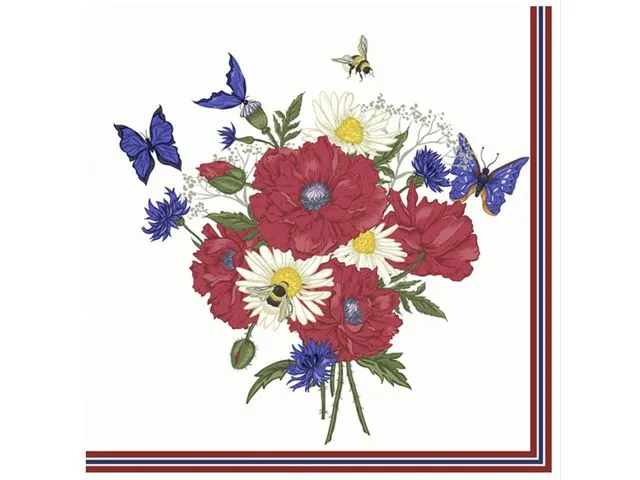 Paper+Design tabletop® Serviett Blomster 17. mai (20)