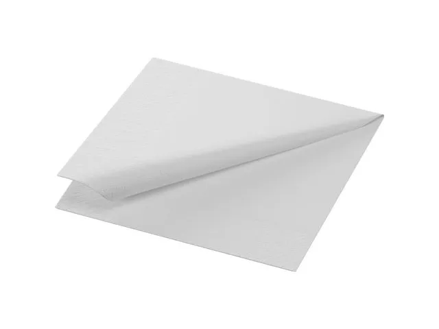 Duni Serviett Duni 1L 24cm hvit (6000)