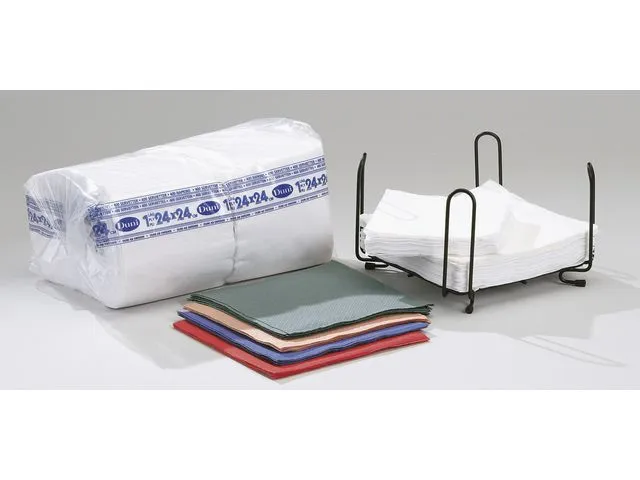 Duni Serviett Duni 1L 33cm finess hvit (600)