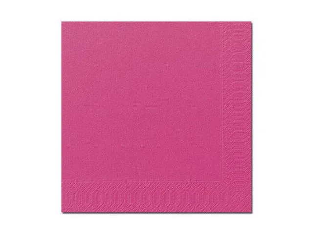 Duni Serviett Duni 3L 33cm fuchsia (125)
