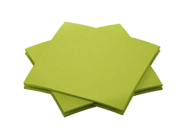 Duni Serviett DuniSOFT 20cm kiwi (180)
