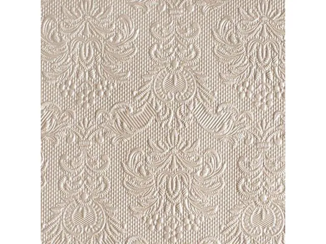 Ambiente® Serviett EDELWEISS 25cm perlegrå (15)