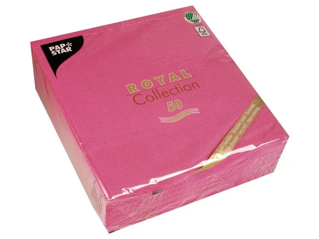 Papstar Serviett Papstar RC 40x40cm fuchsia (50)