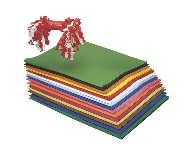 Silkepapir 50x75cm ass.farger