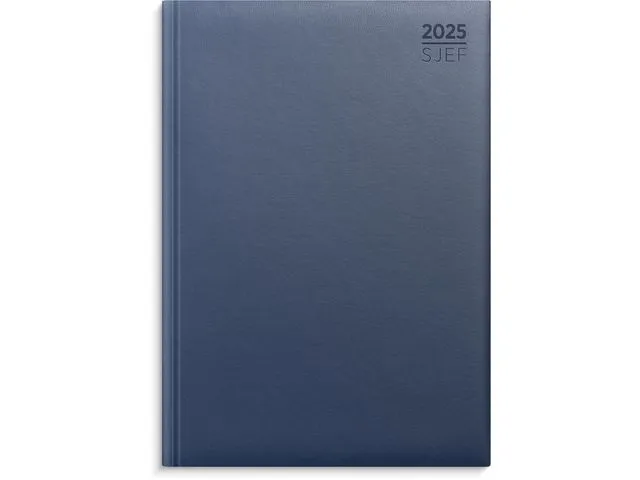 Grieg Sjefskalender GRIEG A4 imitert 2025 blå