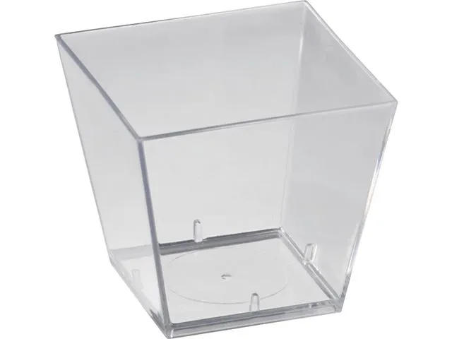 Duni Amuse-bouche® firkantet smårettbeholder 60ml (100)