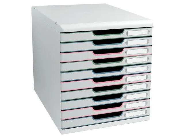 Exacompta Skuffekabinett EXACOMPTA Autentik M 10sk