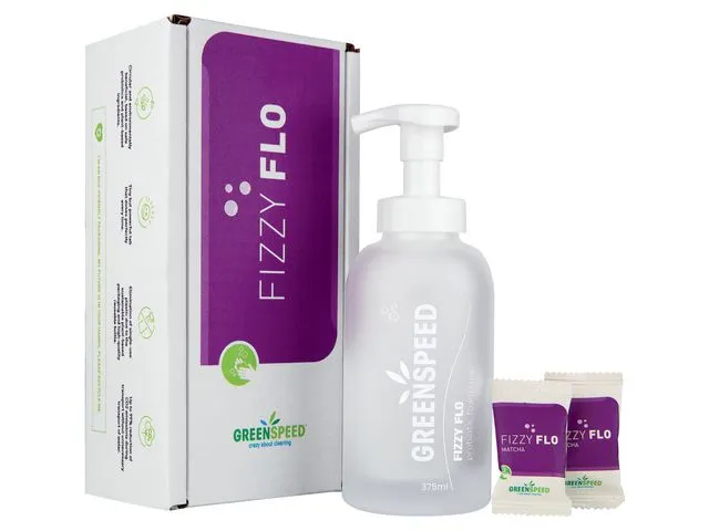 GREENSPEED Håndsåpe Fizzy Flo matcha starter kit