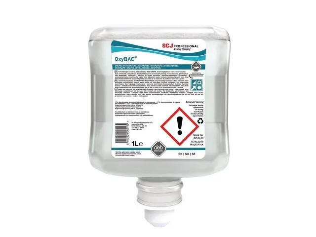SC Johnson PPROFESSIONAL Skumsåpe SCJP Oxybac antimikrobiell 1L