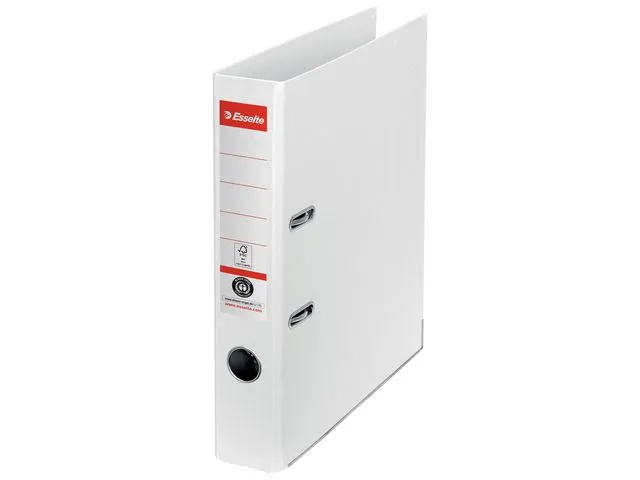Esselte Smalordner ESSELTE A4 75mm kartong hvit