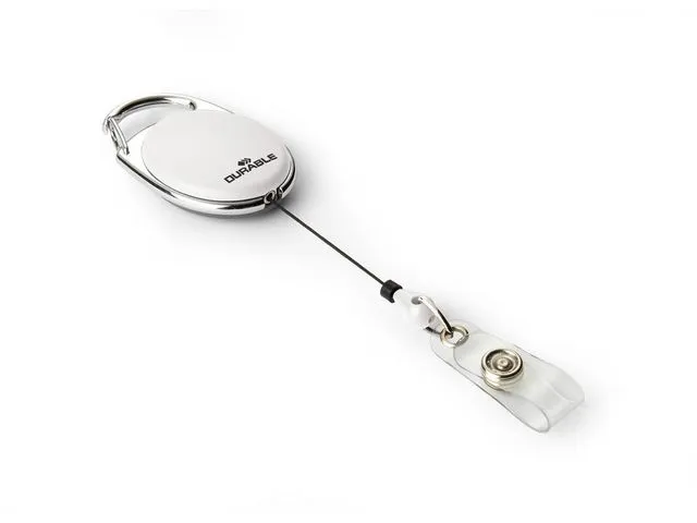 Durable Snelle DURABLE kortholder oval hvit (10)