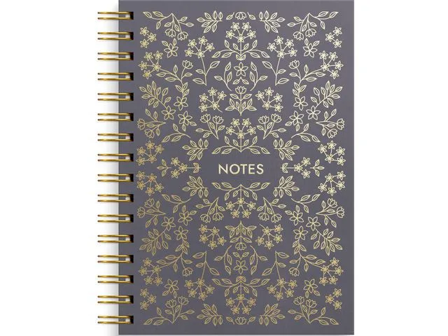 Burde Spiralbok BURDE A5 Flower sort