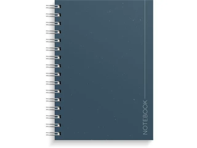Burde Spiralbok BURDE A5 blå