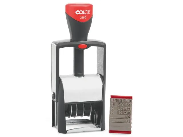 Colop Stempel dato 8 faste tekster
