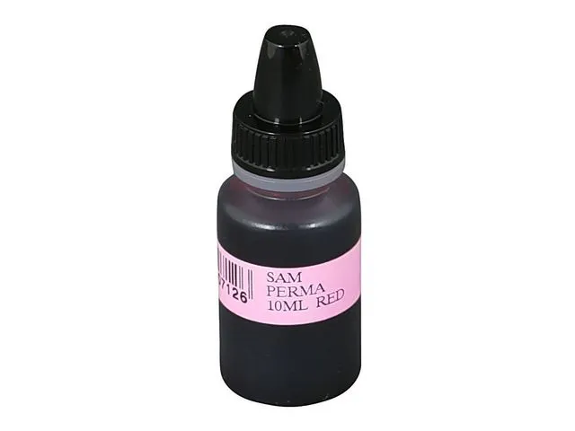 Stempelfarge NORIS 10ml rød