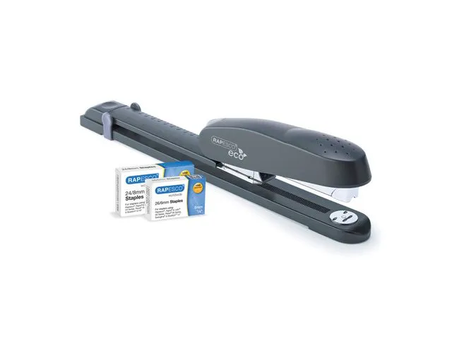 Rapesco Stiftemaskin RAPESCO Eco 50ark lang sort