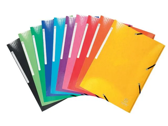 Exacompta Klaffmappe EXACOMPTA 3klaff 600g ass