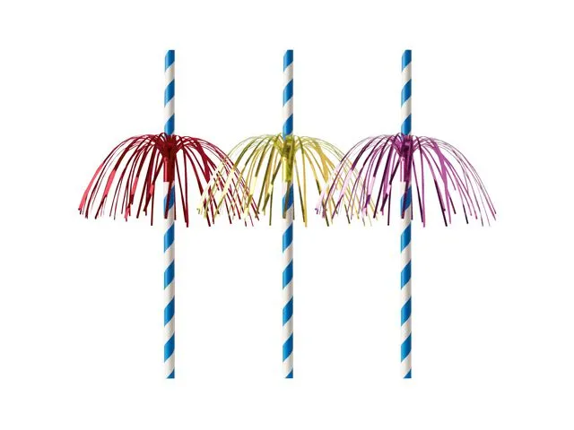 PAPSTAR Sugerør PAPSTAR papir 20cm