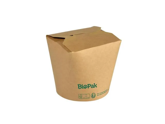BioPak Takeawayboks Duni papp foldet 750ml (65)