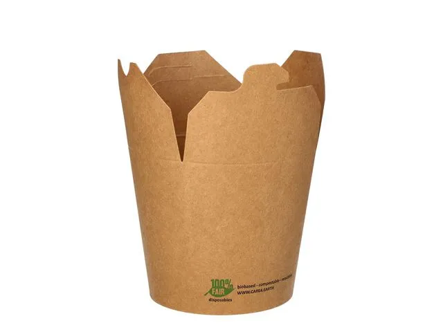 Papstar Takeawayboks PURE papp foldet 760ml (25)