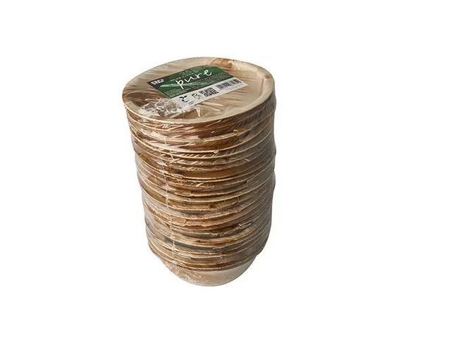 Papstar Tallerken PURE palme dyp 425ml 15cm (25)