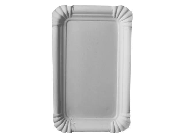 Papstar Tallerken PURE 10x16 cm hvit (250)