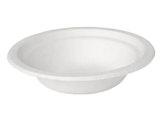 BioPak Tallerken dyp Duni bagasse 400ml (50)