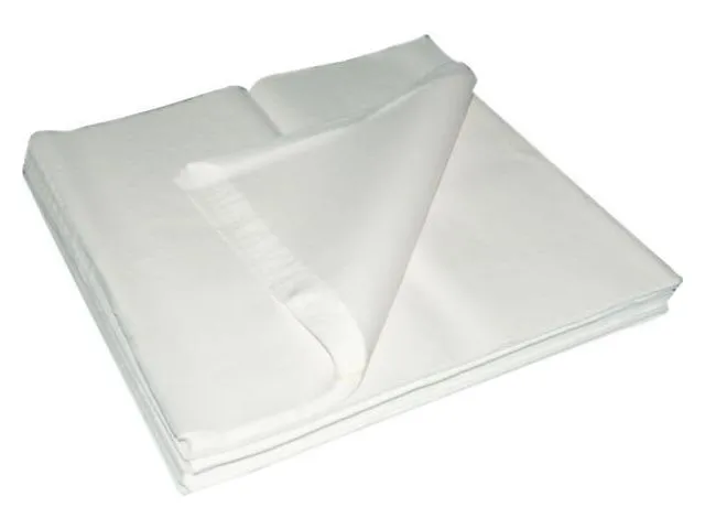 Tannlegeserviett 37x38cm hvit