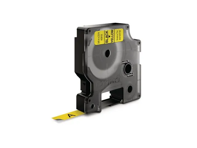 Dymo Tape DYMO D1 9mm x 7m sort/gul