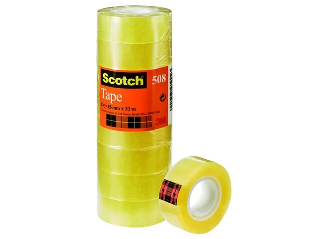 Scotch® Tape SCOTCH 508 15mmx33m trans (10)