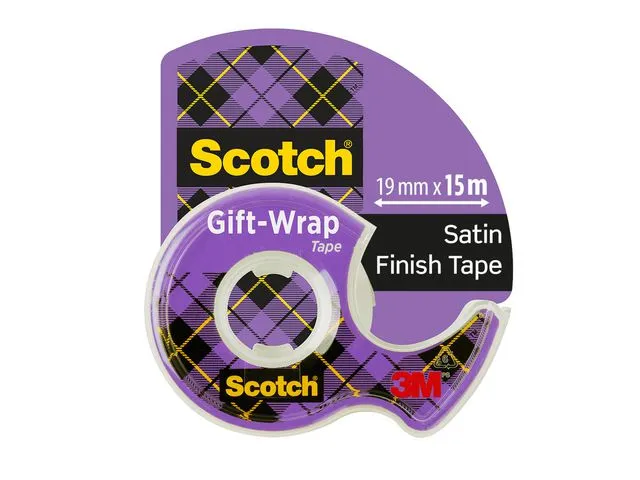 Scotch® Tape SCOTCH Gift Wrap 19mmx15m