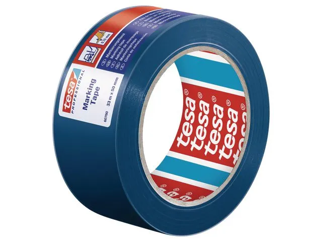 tesa® Tape TESA PVC gulv/varsel blå