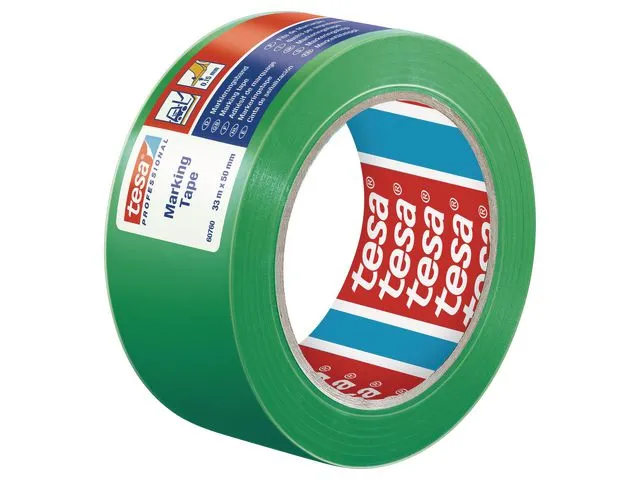 tesa® Tape TESA PVC gulv/varsel grønn
