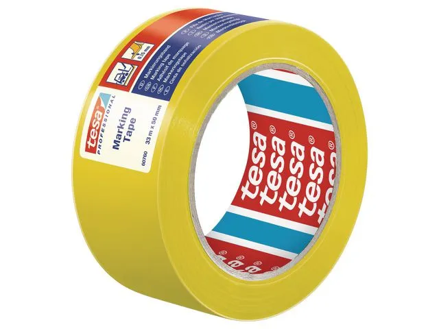 tesa® Tape TESA PVC gulv/varsel gul