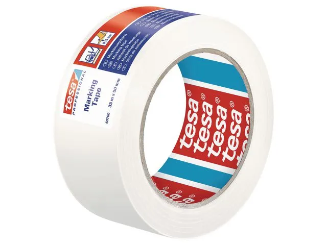 tesa® Tape TESA PVC gulv/varsel hvit