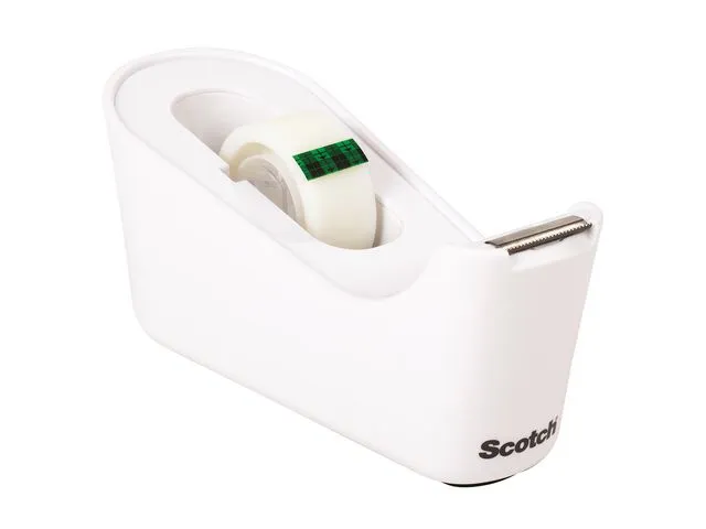 Scotch® Tapedispenser SCOTCH C18 hvit