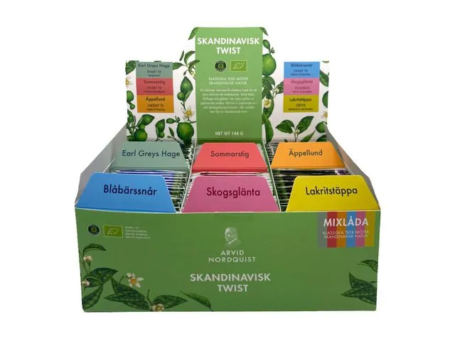Arvid Nordquist Te ARVID N assortert displayboks (90)