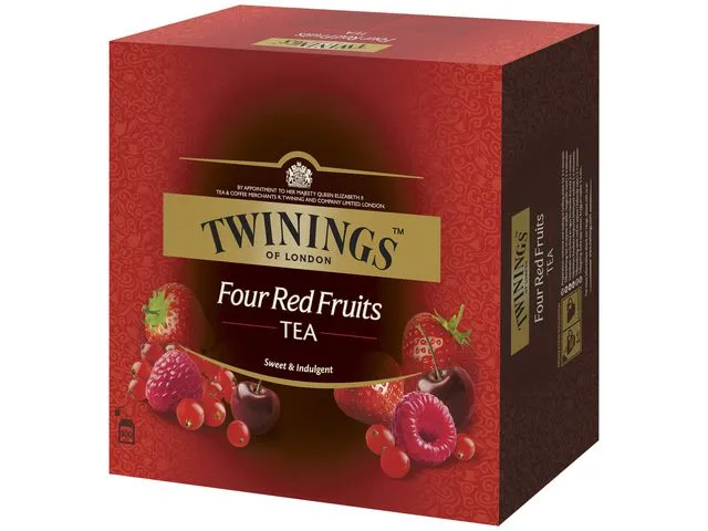 Twinings Te TWININGS Fire røde frukter (100)