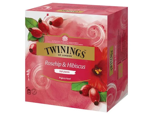 Twinings Te TWININGS Nype og hibiskus (100)