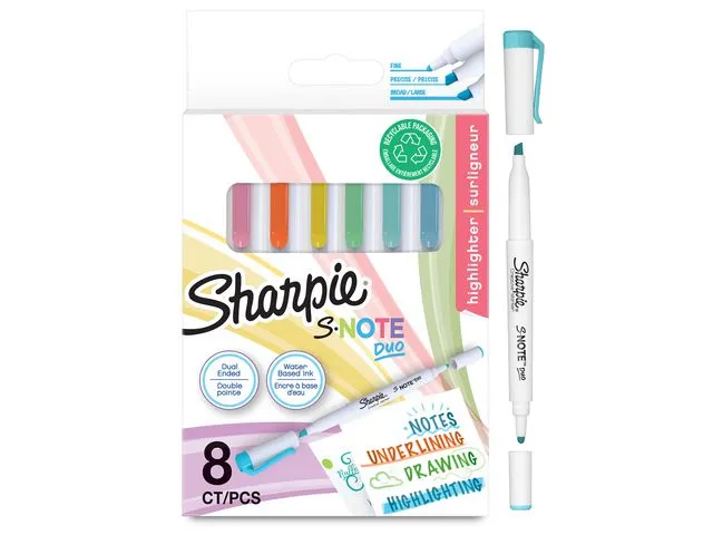 Sharpie Tekstmarker SHARPIE ass. (8)