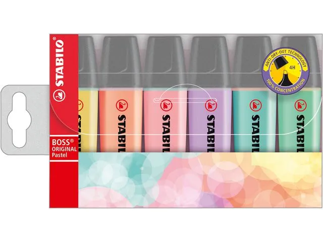 STABILO Tekstmarker STABILO Boss pastel (6)